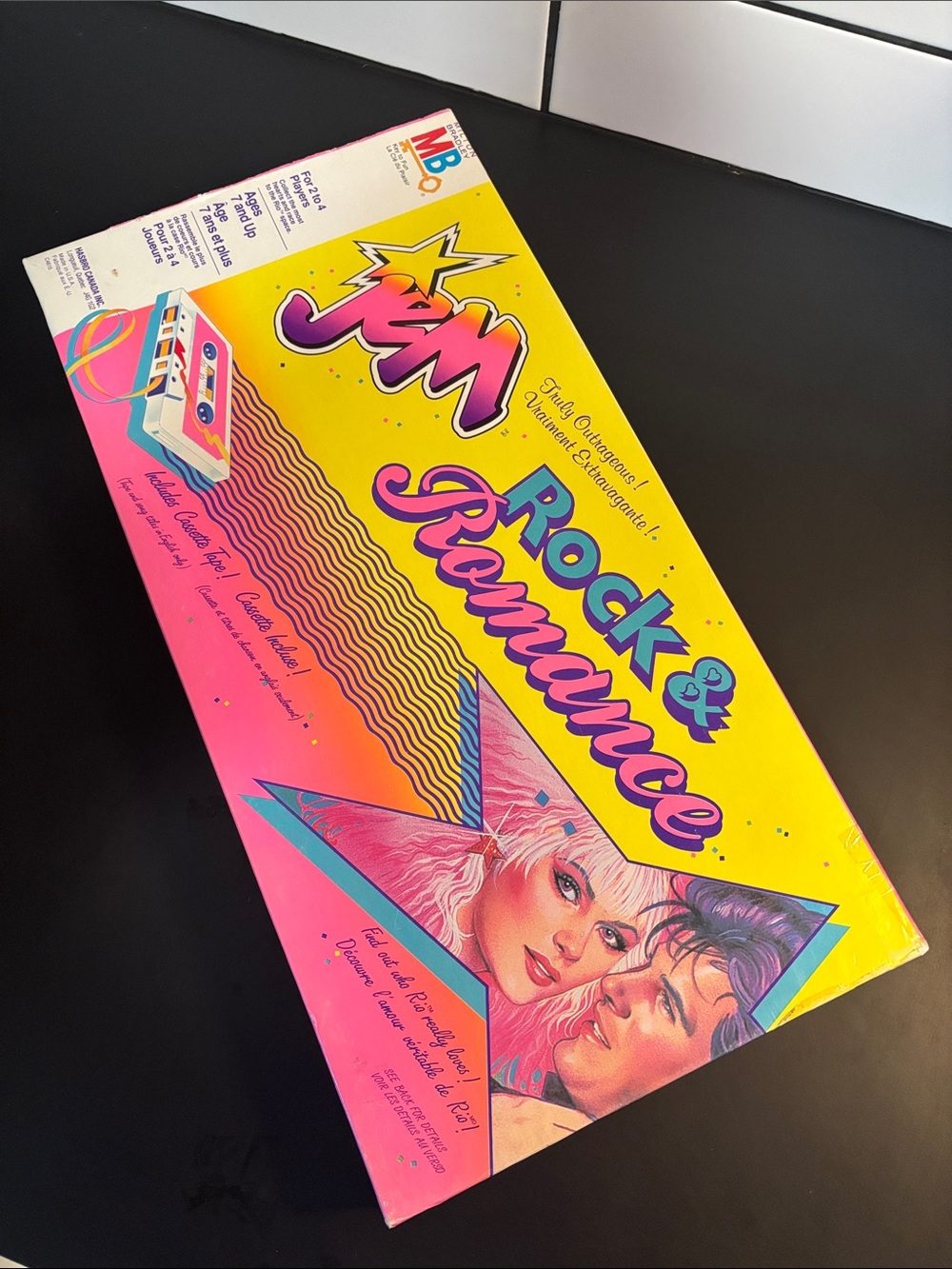 Vintage 80’s Jem and the Holograms Rock 'N' Romance Board Game MB